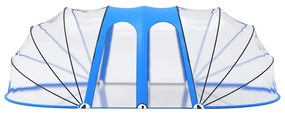 vidaXL Προστατευτικό Κάλυμμα Πισίνας Οβάλ 620x410x210 εκ.
