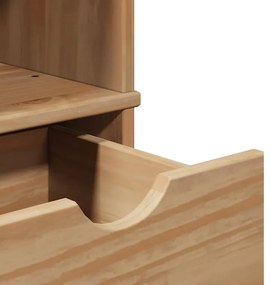 vidaXL Ντουλάπι Μπάνιου OTTA 35x30x159 εκ. Μασίφ Ξύλο Πεύκου
