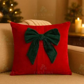 Διακοσμητική Χριστουγεννιάτικη Μαξιλαροθήκη XS17009