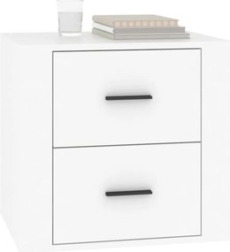 vidaXL Κομοδίνο Λευκό 50 x 39 x 47 εκ.