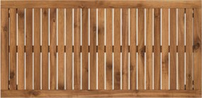 vidaXL Τραπεζάκι σαλονιού Φυσικό και Καφέ 49 x 100,5 x 45 cm