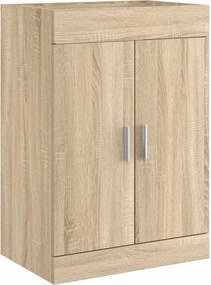 vidaXL Σετ Επίπλων Μπάνιου Sonoma Δρυς 61 x 40 x 84,5 εκ