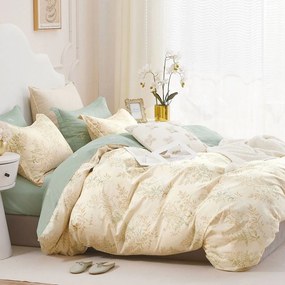 Σεντόνια Beatrix (Σετ 4τμχ) Multi Melinen Υπέρδιπλo 230x270cm 100% Βαμβακοσατέν