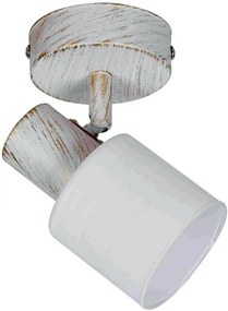 Επιτοίχιο σποτ InLight 9079-1-Λευκή Σκουριά
