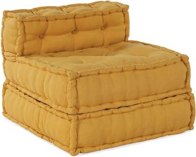 vidaXL Μοντέρνο Καναπέ Κίτρινο 70x70x54 Υφασμάτινο