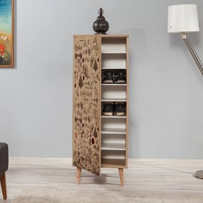 Shoe Cabinet Filinta-731 Sonoma Oak