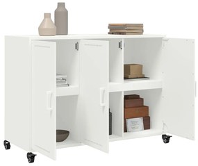 vidaXL Ντουλάπι Ροζ 100,5x39x72 εκ. από Χάλυβα