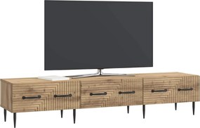 vidaXL Ντουλάπι TV 147 x 34,5 x 30 εκ Artisan Δρυς Επεξεργασμένο Ξύλο