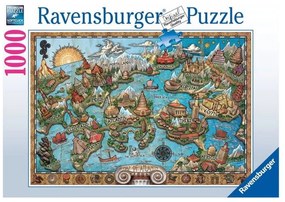 Παζλ Ατλαντίδα 16728 1000τμχ 70x50cm 14 Ετών+ Multicolor Ravensburger