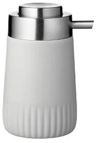 Δοχείο Κρεμοσάπουνου Plissé 977308 8x14,5cm Light Grey Sodahl Stainless Steel