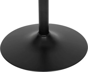 ΚΑΡΈΚΛΕΣ &amp; ΠΟΛΥΘΡΌΝΕΣ SASHA CED/BLK ADJ BAR STOOL ATMOSPHERA 207338B