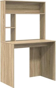 vidaXL Γραφείο Δρύς Sonoma Επεξεργασμένο Ξύλο 91 x 50 x 149 εκ