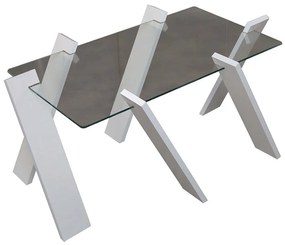Τραπέζι Σαλονιού Roman Maxi 801CMY2815 92x57x41cm White