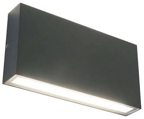 Φωτιστικό Επίτοιχο BOT Lighting MADRID24GK Ανθρακί (Anthracite) CCT 3000K-4000K-5500K