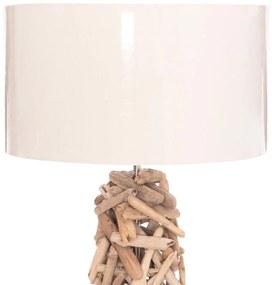 Διακοσμητικό Φωτιστικό Δαπέδου ALTAR C4429 Driftwood Φυσικό - PVC Λευκό Φ45x153Υ εκ. 45x45x153 εκ.