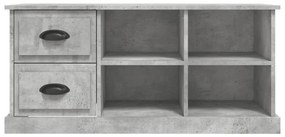 vidaXL Έπιπλο Τηλεόρασης Γκρι Σκυρ. 102x35,5x47,5 εκ. Επεξ. Ξύλο