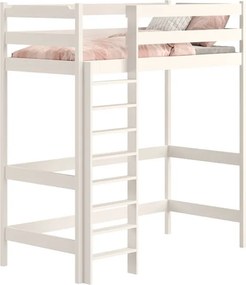 Κουκέτα SAMIO, για στρώμα 90x200, λευκό 207x199x87cm-BOG9789