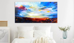 Πίνακας - Colourful Sky (1 Part) Wide - 70x35