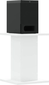vidaXL Βάσεις Ηχείων 2 Τεμ. Λευκή 30x30x40 εκ. Επεξ. Ξύλο