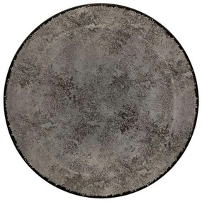 Πιάτο Ρηχό Πορσελάνινο PR18274601 27cm Grey Oriana Ferelli® Porcelain
