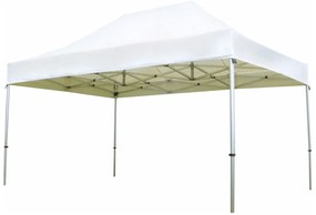 Κιόσκι Gazebo Escape Επαγγελματικό Με Ενισχυμένο Ιστό 3x4.5m Λευκό 12144