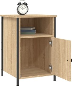 vidaXL Κομοδίνα 2 τεμ. Sonoma Δρυς 40x42x60 εκ. από Επεξεργασμένο Ξύλο