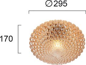 Φωτιστικό Πλαφονιέρα Viokef Ester Honey 4225801