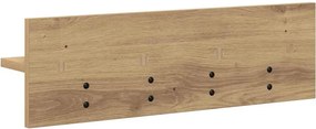vidaXL Τοίχου Κρεμάστρα Artisan Oak 60 x 10,5 x 18 εκ