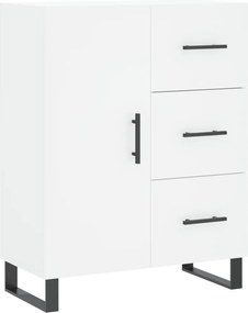 vidaXL Ντουλάπι Λευκό 69,5x34x180 εκ. από Επεξεργασμένο Ξύλο