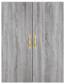 vidaXL Ντουλάπι Τοίχου Γκρι Sonoma 69,5 x 34 x 90 εκ.