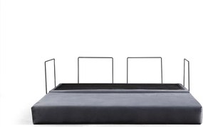 2-Seat Sofa-Bed Via Con - Pale Grey Pale Grey