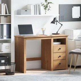 vidaXL Γραφείο PANAMA 112x45x75 εκ. από Μασίφ Ξύλο Πεύκου