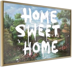 Αφίσα - There's No Place Like Home - 30x20 - Χρυσό - Χωρίς πασπαρτού