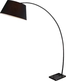 Φωτιστικό Δαπέδου Aca Lennon MF11185BK Black/Marble