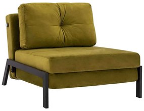 Πολυθρόνα-Κρεβάτι HM3078.13 95x92x66Υcm Olive Velvet