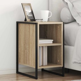 vidaXL Κομοδίνο 2 τμχ. Sonoma Δρυς 39.5 x 30 x 50 εκ