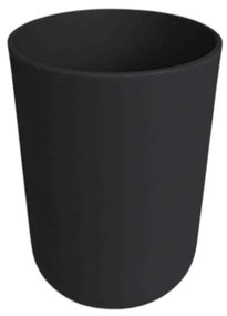 Θήκες οδοντόβουρτσας πλαστικές σε σετ 5Χ - Black - 21795