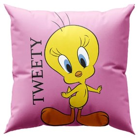 Παιδικό Διακοσμητικό Μαξιλάρι Tweety Des.2 Warner Bros 40x40cm 40x40cm