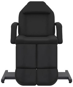 vidaXL Καρέκλα Αισθητικής Μαύρη 180 x 62 x 78 εκ. από Συνθετικό Δέρμα