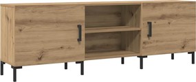 vidaXL Έπιπλο Τηλεόρασης Δρυς τεχνίτης 150x30x50 εκ. Επεξ. Ξύλο