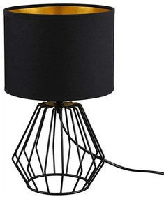 Φωτιστικό Επιτραπέζιο Chuck R50931002 1xE14 40W Φ20cm 34cm Black RL Lighting Metal