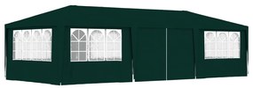 Κιόσκι Επαγγελματικό με Τοιχώματα Πράσινο 4 x 9 μ. 90 γρ./μ² - Πράσινο