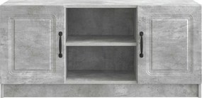 vidaXL Ντουλάπι TV 102 x 34,5 x 47 cm Γκρι Σκυροδέματος