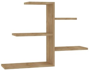 Ραφιέρα τοίχου Callum σε oak απόχρωση 82,2x19,6x48 εκ. 82.2x19.6x48 εκ.