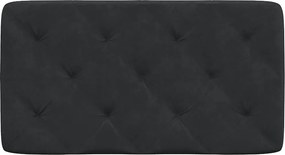 vidaXL Μαξιλάρι για Κεφαλάρι Μαύρο 80 εκ. Βελούδο