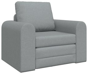 vidaXL Καναπές Κρεβάτι 2 Σε 1 Ανοιχτό Γκρι 98x71x83 εκ. Ύφασμα