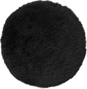 vidaXL Κάλυμμα Μαξιλαριού 2 pcs HEERLEN Μαύρο Ø 30 cm PV Φλίς