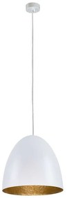 Φωτιστικό Οροφής Egg M 9021 White-Gold Nowodvorski Polyresin