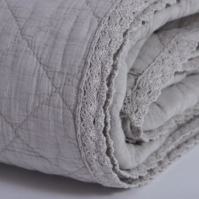 Κουβερλί Υπέρδιπλο (230x240) Nef-Nef Homeware Serenity Bruno Silver
