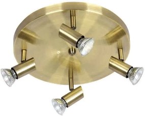 Επιτοίχιο σποτ InLight 9075-4-Μπρονζέ